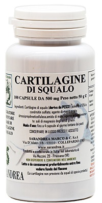 CARTILAGINE DI SQUALO 100 CAPSULE - Farmadillo