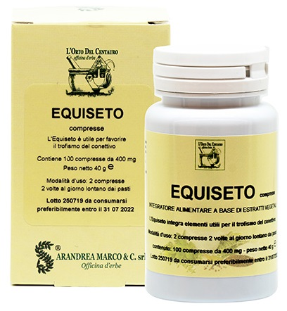 EQUISETO 400 MACERATO GLICERICO 100  COMPRESSE - Farmadillo