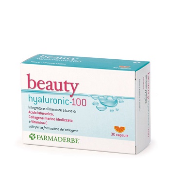 BEAUTY HYALURONIC 100 30 CAPSULE - Farmadillo