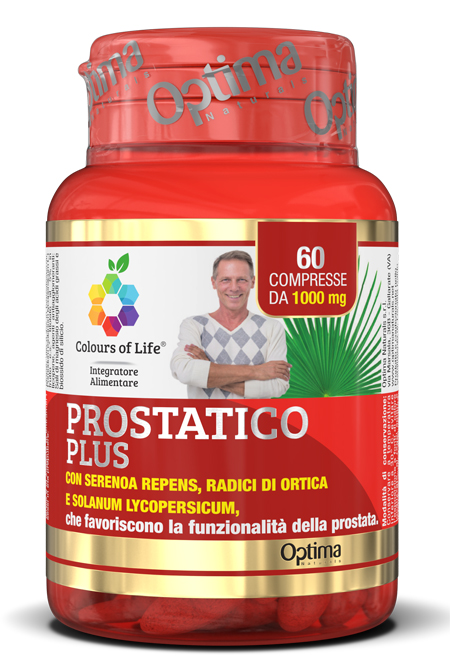 COLOURS OF LIFE PROSTATICO PLUS 60 COMPRESSE 1000 MG - Farmadillo