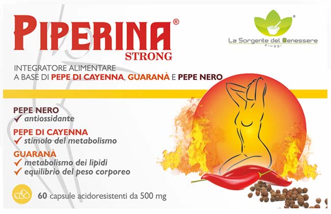 PIPERINA STRONG 60 CAPSULE - Farmadillo