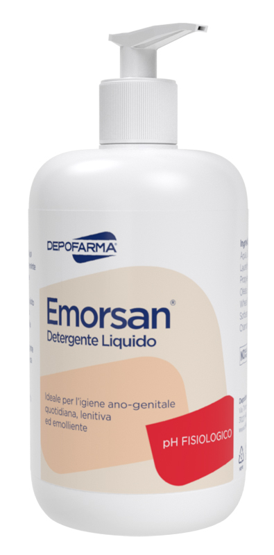 EMORSAN DETERGENTE LIQUIDO IGIENE ANO-GENITALE PH FISIOLOGICO 500 ML - Farmadillo
