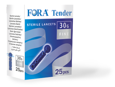 LANCETTE PUNGIDITO FORA TENDER 30 GAUGE 25 PEZZI - Farmadillo