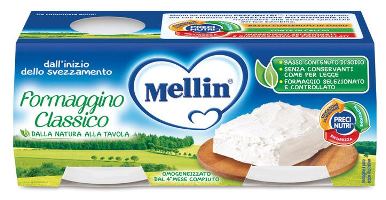 MELLIN BABY FORMAGGINO CLASSICO 2 X 80 G - Farmadillo