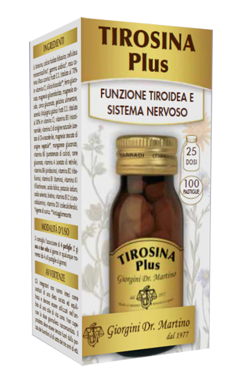 TIROSINA PLUS 100 PASTIGLIE - Farmadillo