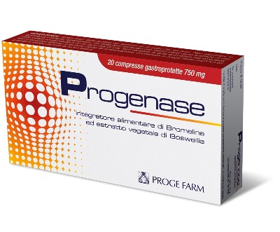 PROGENASE 20 COMPRESSE GASTROPROTETTE - Farmadillo