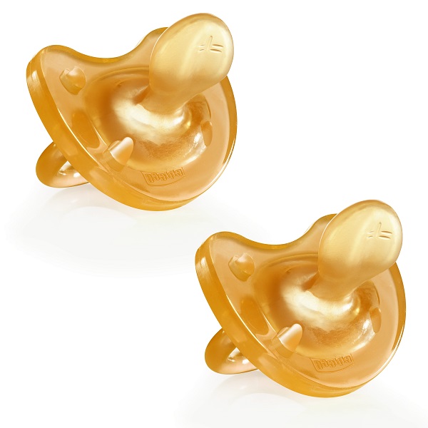CHICCO GOMMOTTO IN CAUCCIU' 0-6 MESI 2 PEZZI - Farmadillo