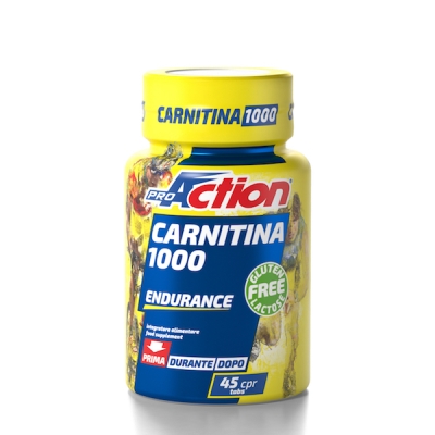 PROACTION CARNITINA 1000 45 COMPRESSE - Farmadillo