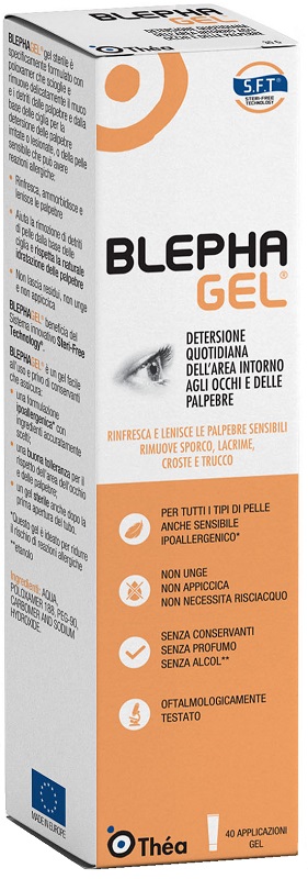 BLEPHAGEL GEL DETERGENTE PALPEBRE 30 G - Farmadillo