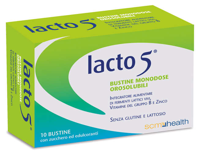 LACTO 5 10 BUSTINE OROSOLUBILI - Farmadillo