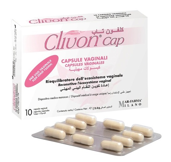 CLIVON CAP 10 CAPSULE VAGINALI - Farmadillo