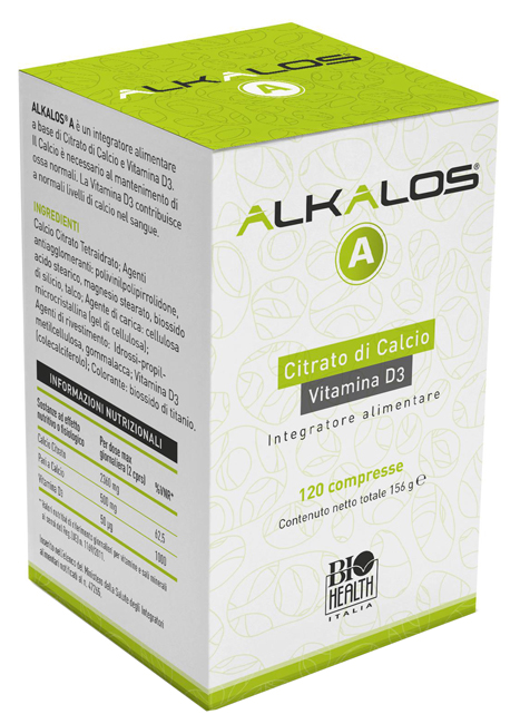 ALKALOS A 120 COMPRESSE - Farmadillo