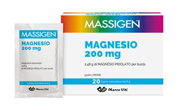 MASSIGEN MAGNESIO 20 BUSTINE - Farmadillo