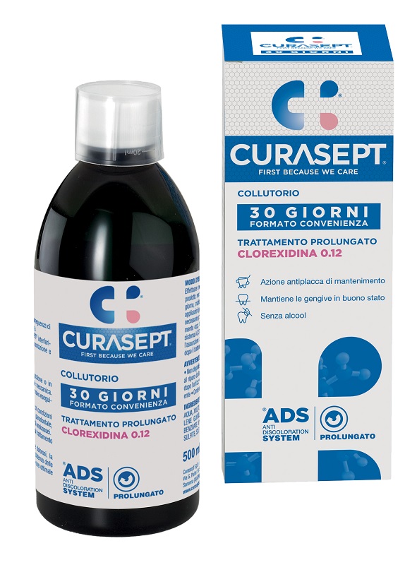 CURASEPT ADS COLLUTORIO 0,12 500 ML - Farmadillo