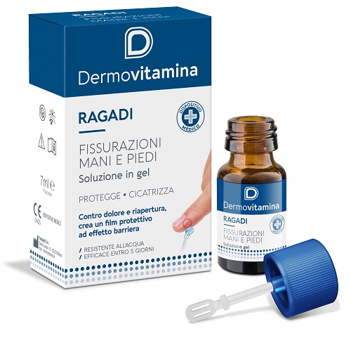DERMOVITAMINA RAGADI GEL MANI E PIEDI 7 ML - Farmadillo