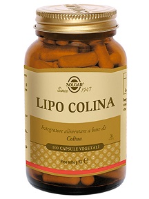 LIPO COLINA 100 CAPSULE VEGETALI - Farmadillo