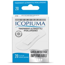 ICOPIUMA CEROTTO TRASPARENTE GRANDE 20 PEZZI - Farmadillo