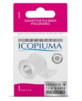 ICOPIUMA CEROTTO IN ROCCHETTO BIANCO CM 5X500 CM - Farmadillo