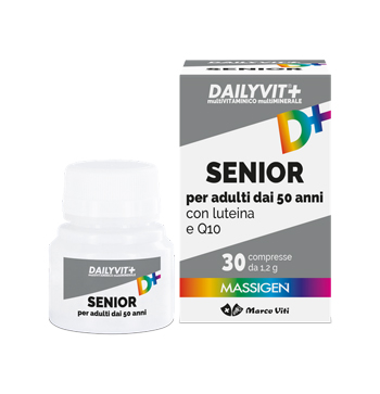 MASSIGEN SENIOR MULTIVITAMINICO E MULTIMINERALE 30 COMPRESSE RIVESTITE - Farmadillo