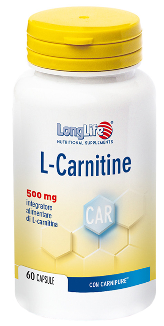 LONGLIFE L-CARNITINE 60 CAPSULE DI GELATINA DA 960 MG - Farmadillo