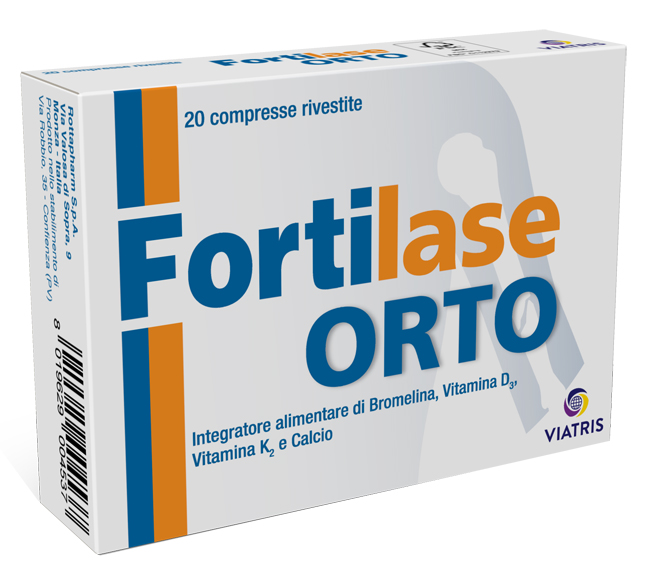 FORTILASE ORTO 20 COMPRESSE RIVESTITE - Farmadillo