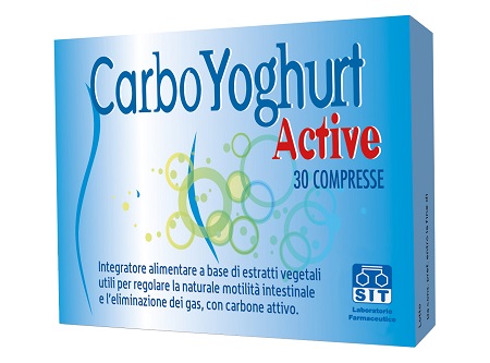CARBOYOGHURT ACTIVE 30 COMPRESSE - Farmadillo