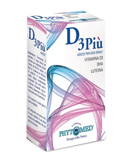D3PIU GOCCE 20 ML - Farmadillo