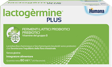 LACTOGERMINE PLUS FERMENTI LATTICI 10 FLACONCINI - Farmadillo
