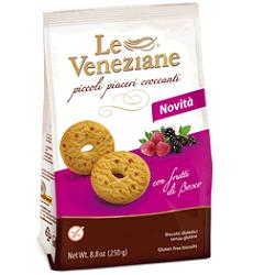 LE VENEZIANE BISCOTTI FRUTTI DI BOSCO 250 G - Farmadillo
