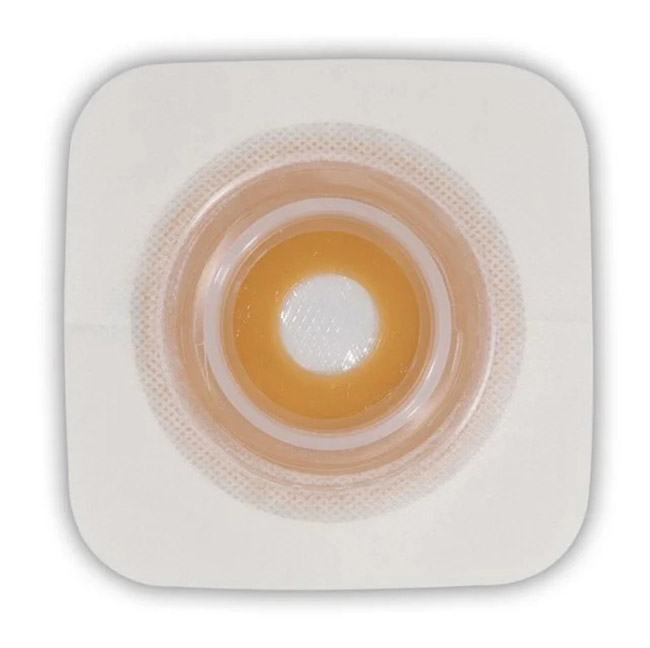 PLACCA NATURA+ PIANA MODELLABILE FLESSIBILE NATURA+ 33-45MM FLANGIA 57MM 5 PEZZI CON CEROTTO IDROCOLLOIDALE - Farmadillo