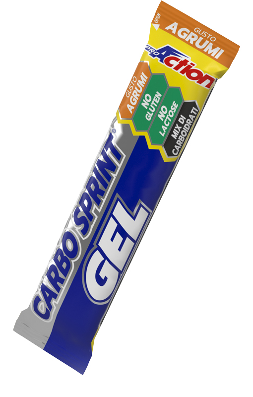 PROACTION CARBO SPRINT GEL AGRUMI 25 ML - Farmadillo