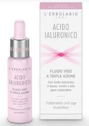 ACIDO IALURONICO FLUIDO VISO A TRIPLA AZIONE TRATTAMENTO ANTIAGE MULTIATTIVO 28 ML - Farmadillo