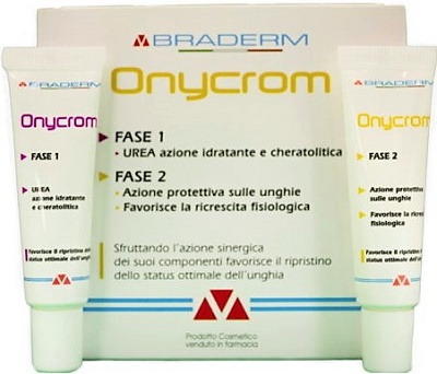 ONYCROM GEL 15+15 ML BRADERM - Farmadillo