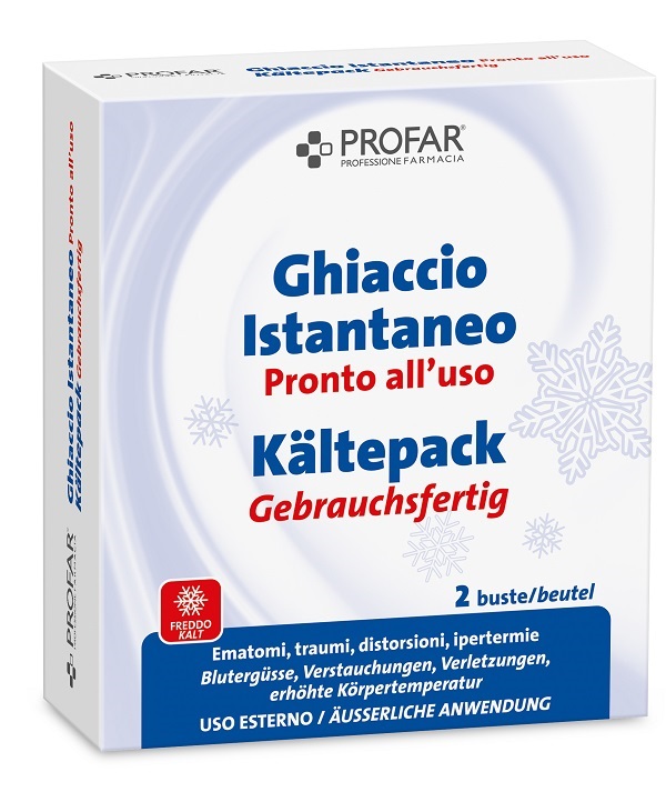 GHIACCIO ISTANTANEO 2 BUSTE PROFAR - Farmadillo