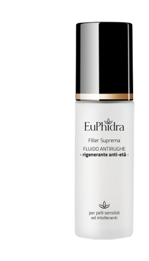 EUPHIDRA FILLER SUPREMA FLUIDO ANTIRUGHE PELLI SENSIBILI INTOLLERANTI FLACONE 30 ML - Farmadillo