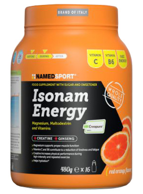 ISONAM ENERGY ORANGE POLVERE 480 G - Farmadillo