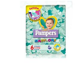 PAMPERS BABY DRY EXTRA LARGE 38 PEZZI - Farmadillo