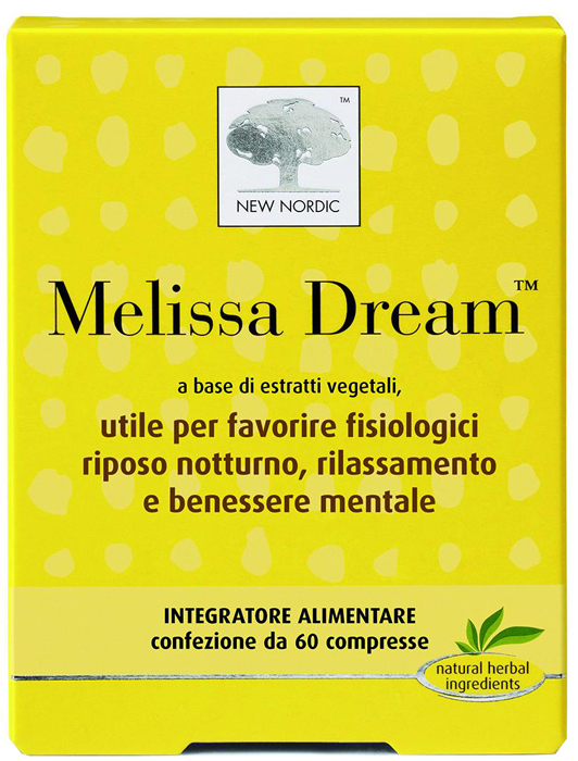MELISSA DREAM 60 COMPRESSE - Farmadillo