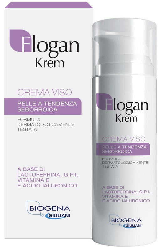 FLOGANKREM CREMA VISO PELLE TENDENZA SEBORROICA 50 ML - Farmadillo