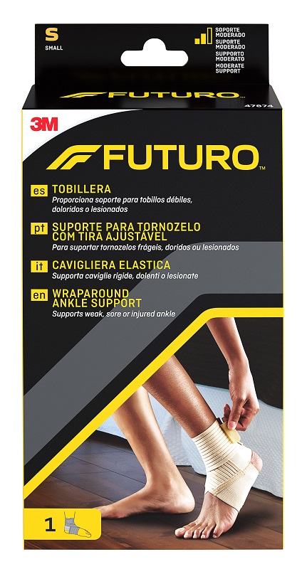 CAVIGLIERA ELASTICA FUTURO MEDIUM DIMENSIONE 20,5/23CM - Farmadillo