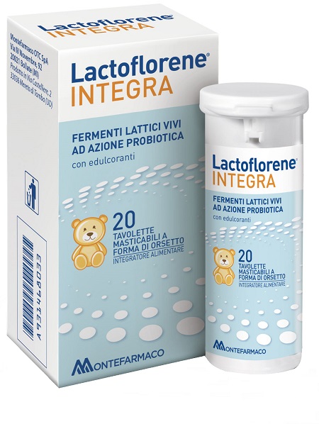 LACTOFLORENE INTEGRA 20 TAVOLETTE - Farmadillo