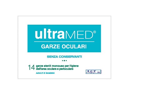 GARZA OCULARE ULTRAMED 14 PEZZI - Farmadillo