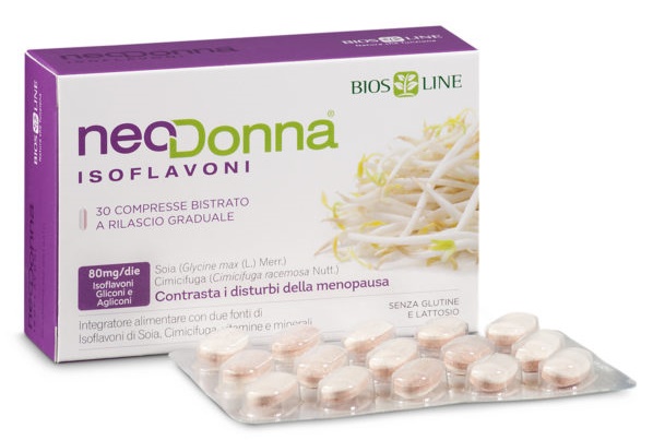 BIOSLINE NEODONNA ISOFLAVONI 60 COMPRESSE - Farmadillo