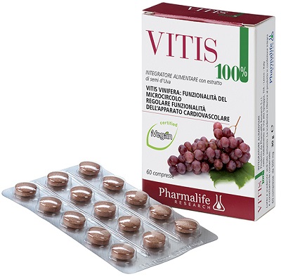 VITIS 100% 60 COMPRESSE - Farmadillo