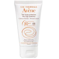 EAU THERMALE AVENE CREMA SCHERMO MINERALE 50+ 50 ML - Farmadillo