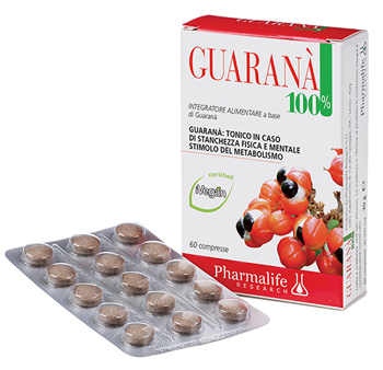 GUARANA 100% 60 COMPRESSE - Farmadillo