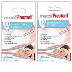 CEROTTO PER SUTURA MEDIPRESTERIL DELICATO TNT 3X75MM 10 PEZZI - Farmadillo