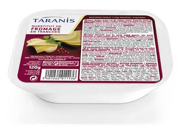 TARANIS SOSTITUTO DEL FORMAGGIO A FETTE 6 FETTE 20 G - Farmadillo