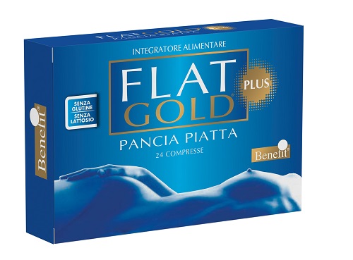 FLAT GOLD PLUS 24 COMPRESSE - Farmadillo