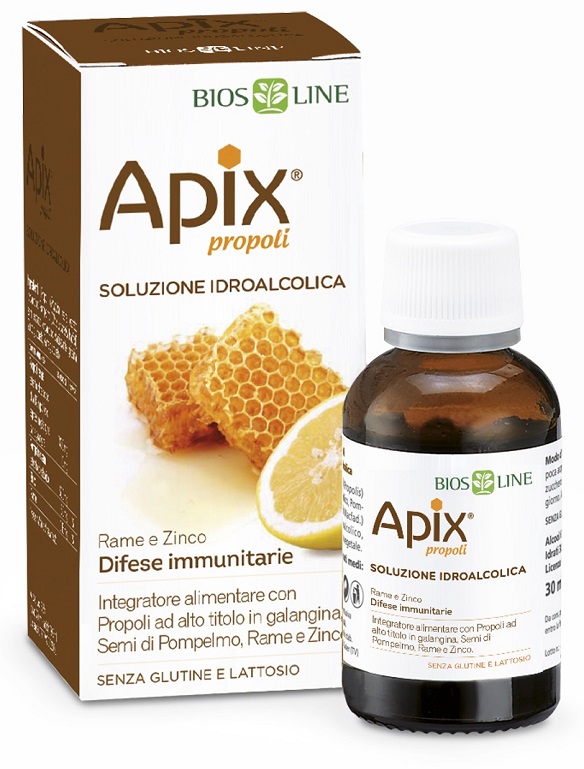APIX PROPOLI SOLUZIONE IDROALCOLICA 30 ML BIOSLINE - Farmadillo